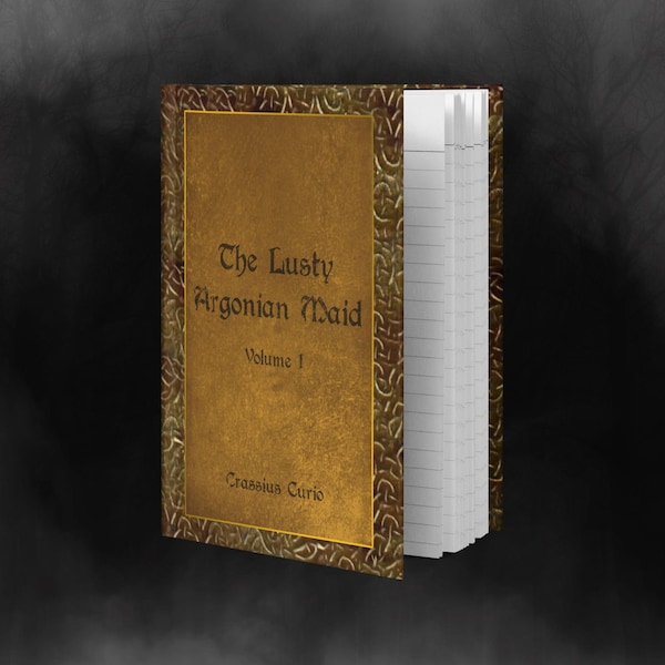 La lujuriosa doncella argonia, vol. 1, cuaderno de tapa dura