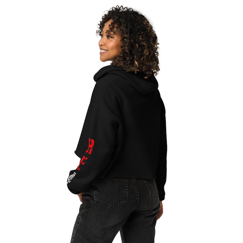 Resident Evil 4 Chainsaw Crop Hoodie