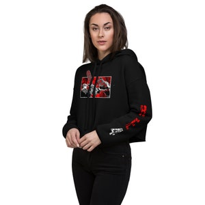 Resident Evil 4 Chainsaw Crop Hoodie