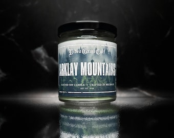Arklay Mountains | Video Game Inspired Scented Candle