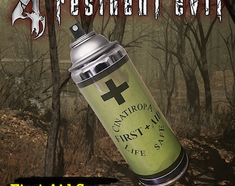 バイオハザード4 VR（2021）シナチロパ救急スプレーラベル - Etsy 日本