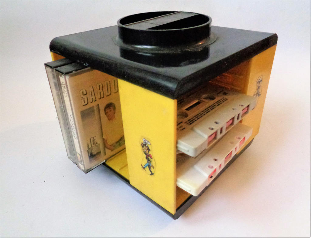 Vintage Cassette Tape Holder 70s Cassette Storage Display Etsy