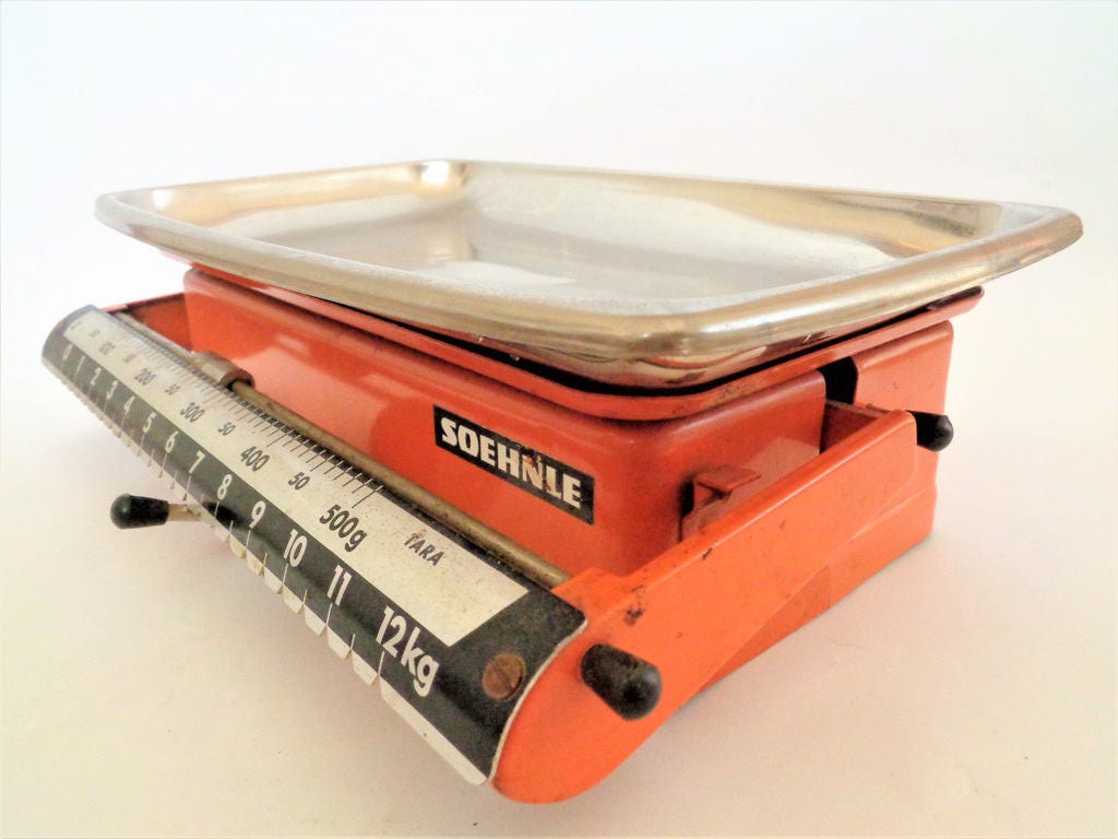 Vintage Kitchen Scale SOEHNLE Scale Stainless Steel German Etsy