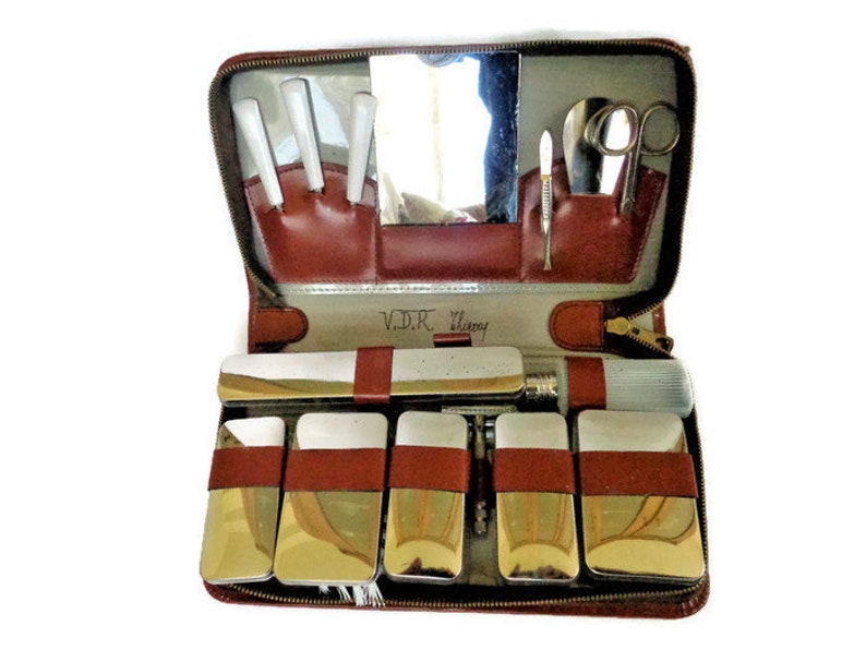 Mens Travel Case Vintage German Men S Grooming Set Mens Travel Case Vintage German Men S