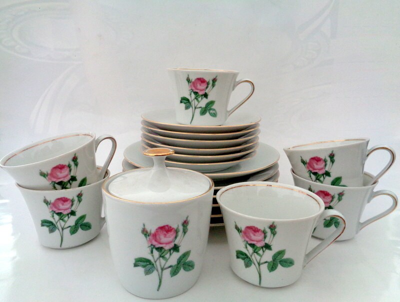 Tea China set Mitterteich Bavarian China Tea Set China tea Etsy