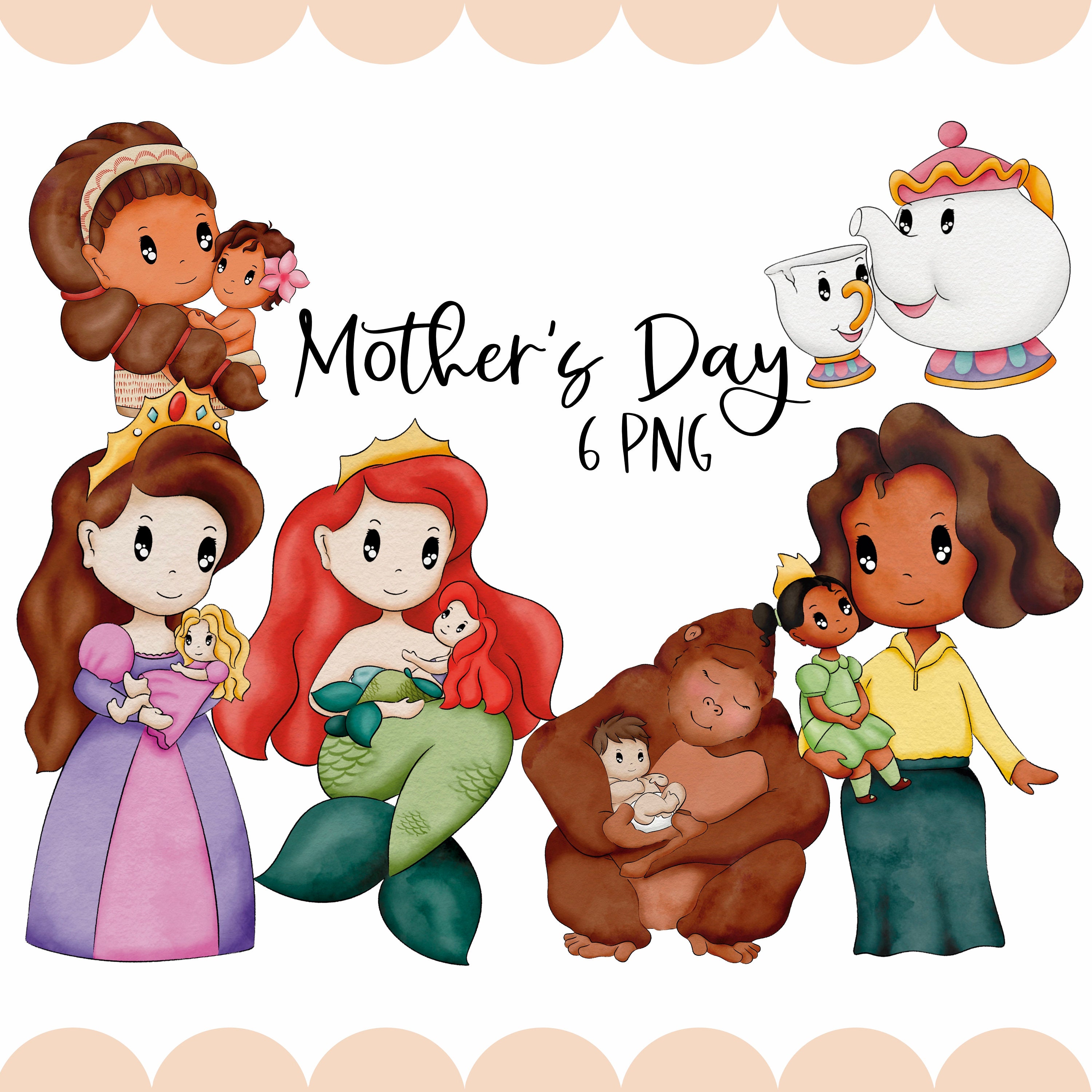 Disney Happy Mothers Day Clipart