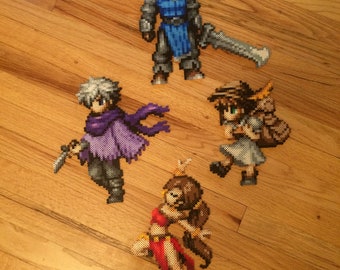 Octopath Traveler Perler Sprites