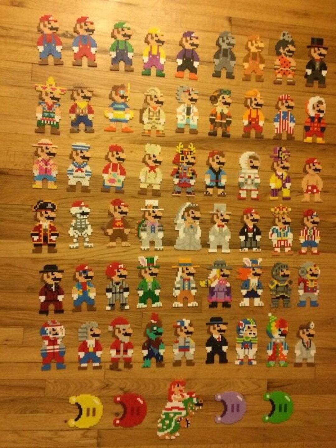 Super Mario Odyssey Fuse Bead Characters - Etsy