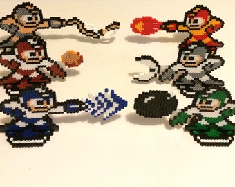 Mega Man 1 Stand Up Perlers