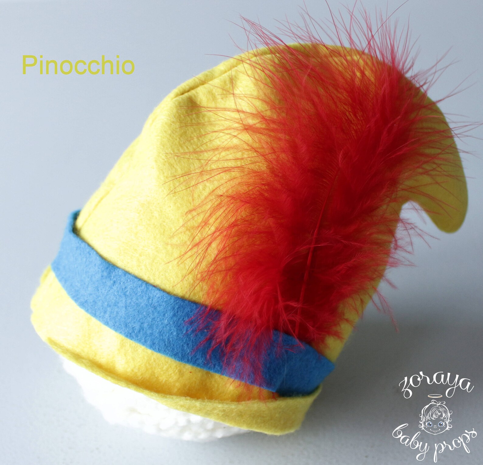 Peter Pan Robin Hood Pinocchio Hats Green Hat Yellow Hat | Etsy