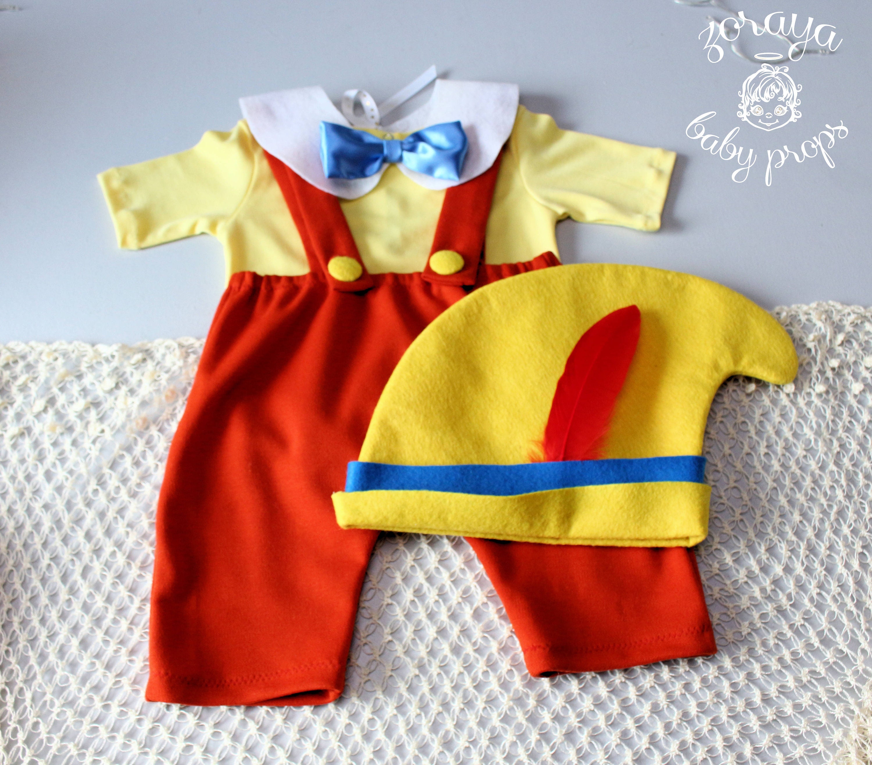 Pinocchio infant cheap costume