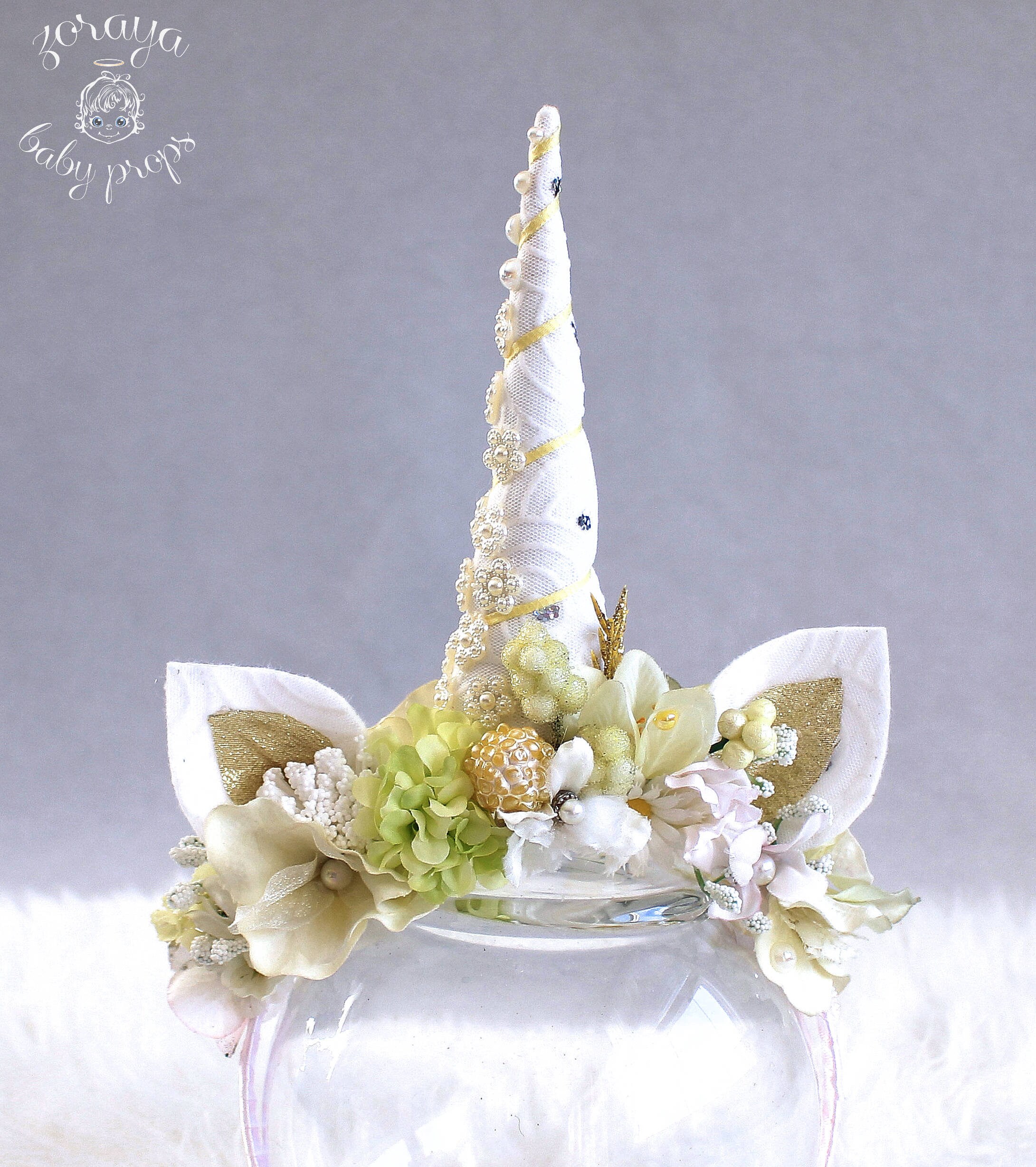 unicorn flower crown ? ready to ship or custom Unicorn Flower Crown - Etsy main image 4