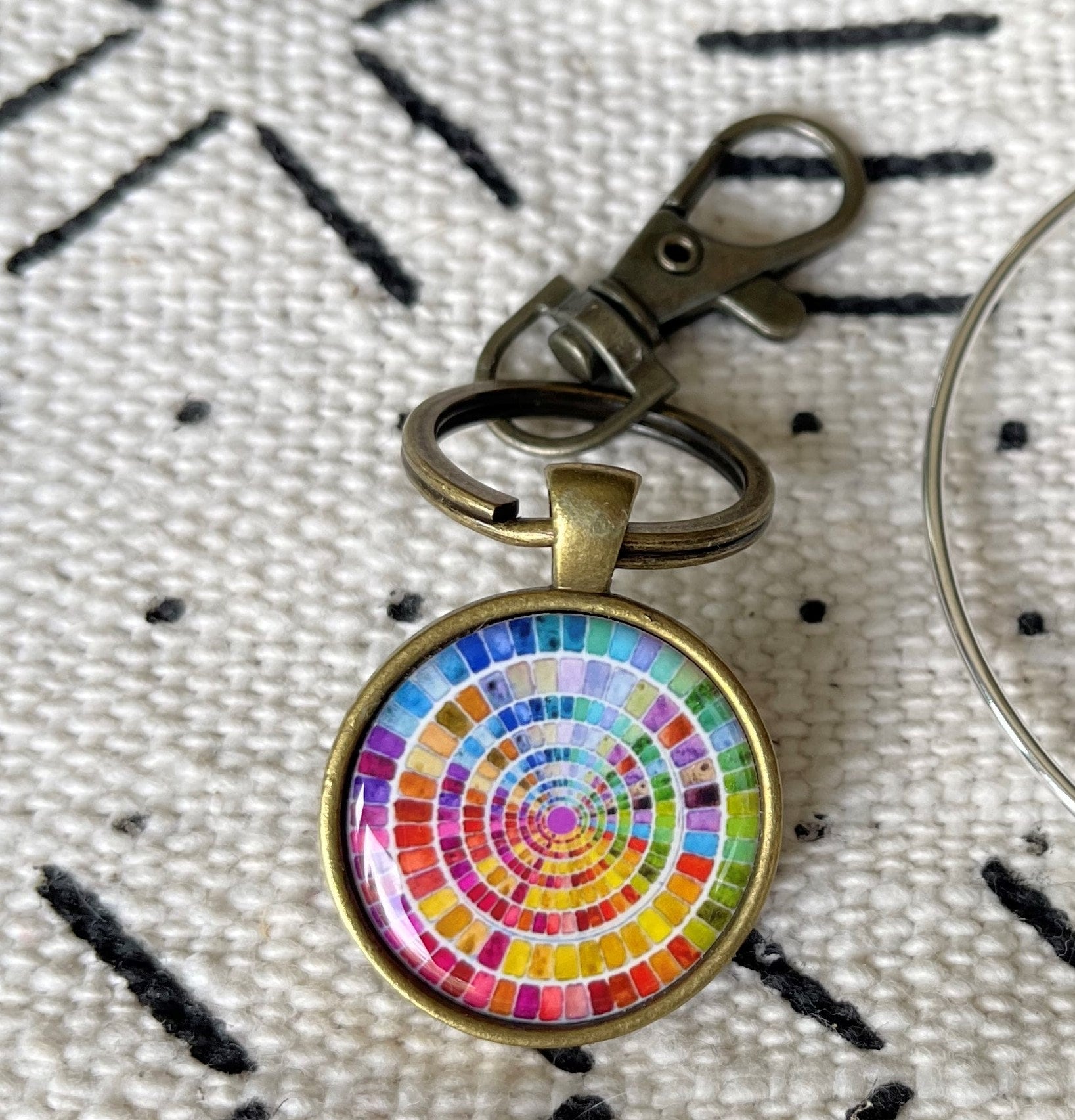 Gift for Artist Watercolor Palette Keyring Watercolor Etsy