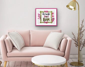 Mahjong Wall Art Print unframed reproduction of original Watercolor painting by Kathryn titled Crack Dot Bam 8” x 10” Mahjong room gift