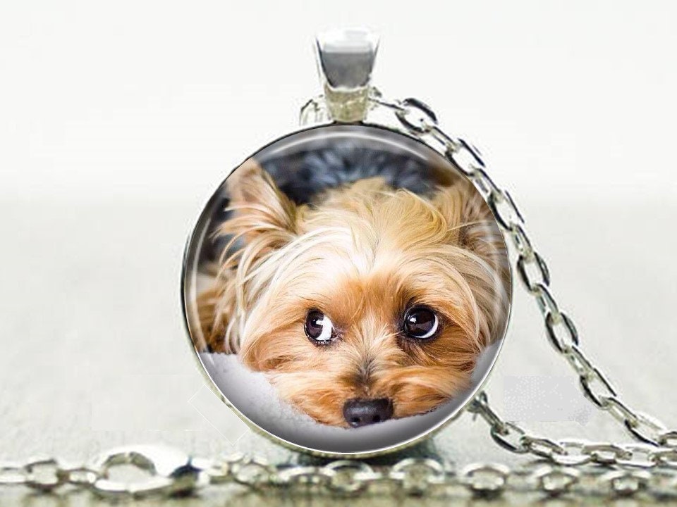 Yorkie Necklace Dog Necklace Puppy Necklace yorkshire Terrier