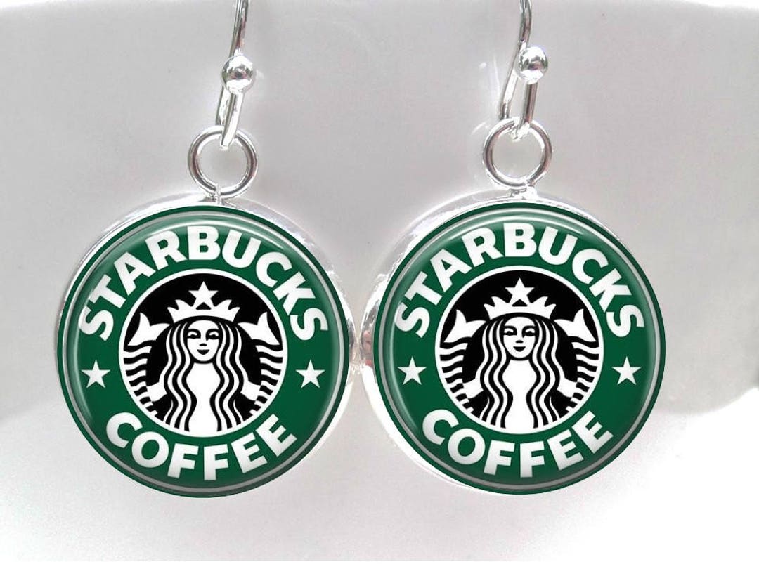 Company Logo Earrings Gift for Employees Custom Corporate - Etsy
