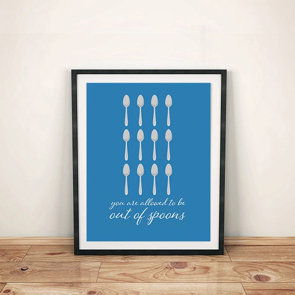 Spoon Theory Etsy
