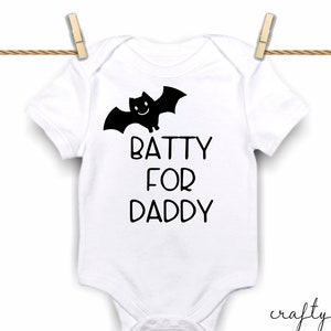 Batty for Daddy baby bodysuit