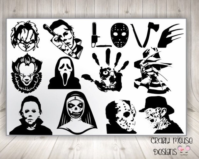 Horror decals/ horror movies decals/ horror car decals/ car Etsy