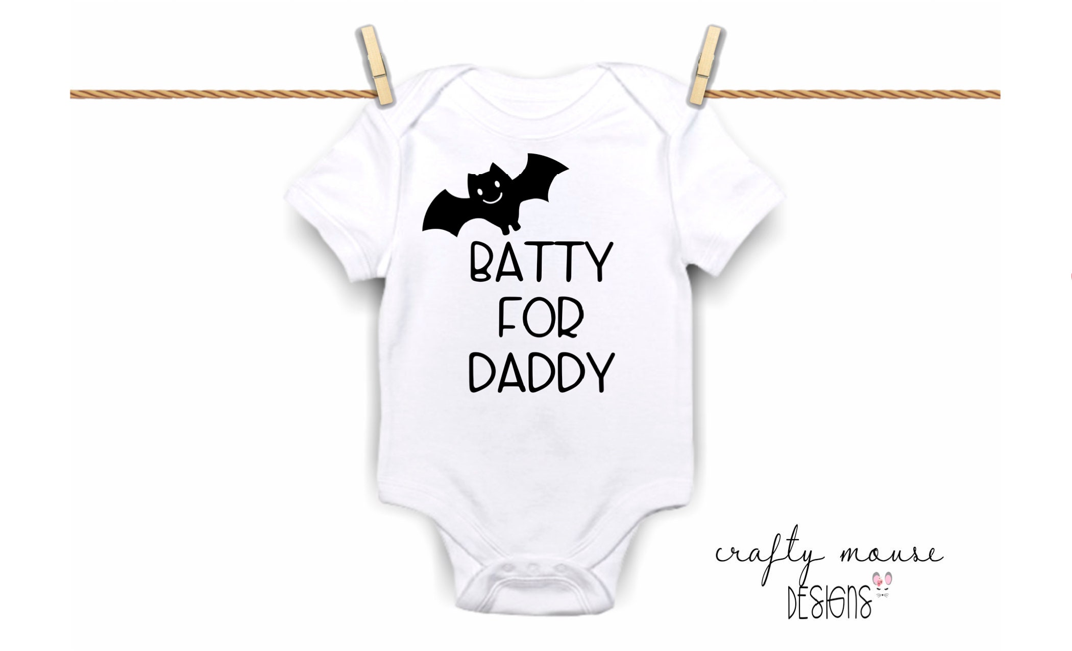 Batty for Daddy Gerber Onesies® bodysuit