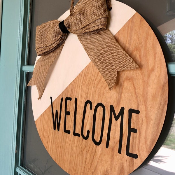 Welcome Door Sign