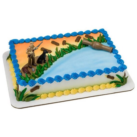 Duck Hunting Cake Topper Etsy