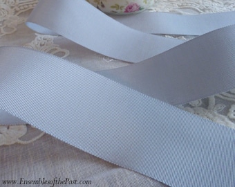 2" wide Pale Blue Belting Ribbon to fit the "Fleur" and "Bee" Reproduction Buckles! Please choose the length you want!
