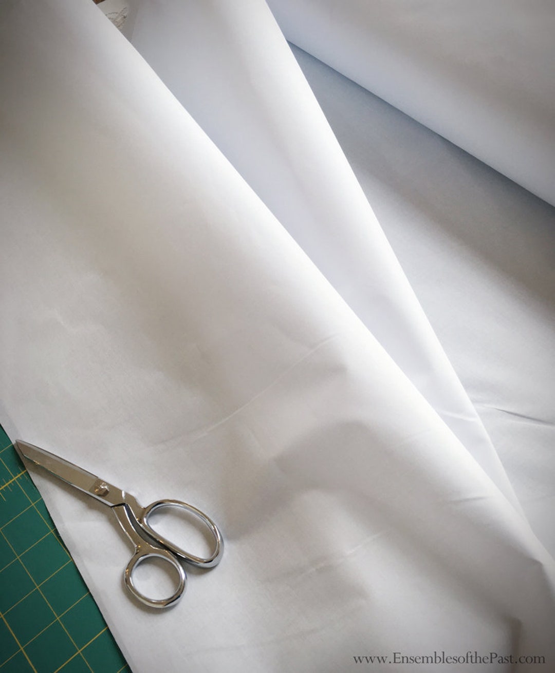 Domestic Organdy Fabric Cotton Organdy White White Starched Organdy