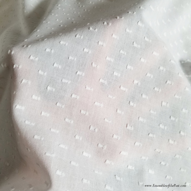 Cotton Swiss Dot Fabric Flocked Dot Dotted Swiss Quality Etsy