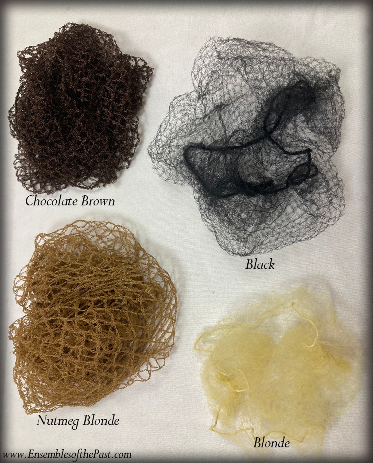 Mid19th Century Silk Ribbon Hair Net Kit All Materials and Etsy