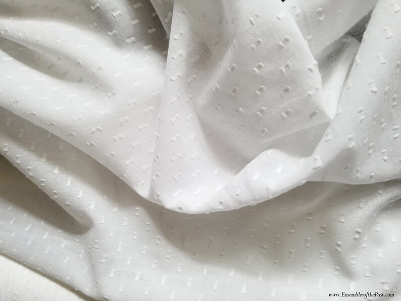 Cotton Swiss Dot Fabric Flocked Dot Dotted Swiss Quality Etsy