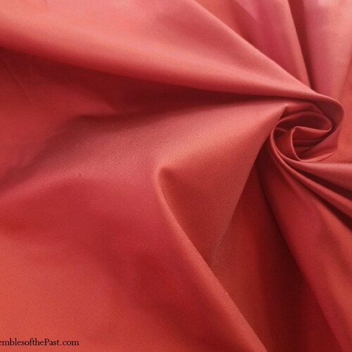 Copper Brown 100 Dupioni Silk Fabric Yardage by the Yard Etsy