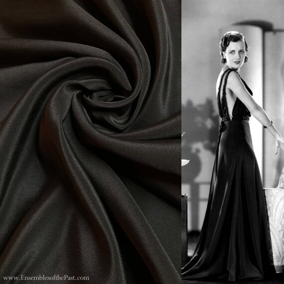 Black Silk Crepe Fabric - Beautiful, Lightweight and Airy, 100% Silk Fabric in Dark Black - by the Yard, 40" WIDE - EP Silk #390 - Etsy Black Silk Crepe Fabric - Beautiful, Lightweight and Airy, 100% Silk Fabric in Dark Black - by the Yard, 40" WIDE - EP Silk #390 - Etsy