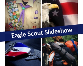Eagle Scout Court of Honor Slideshow: Custom Photo Video Montage