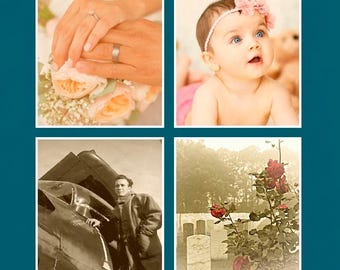 Digital Heirloom Slideshow: Wedding, Anniversary, Baby, Birthday, Celebration, Memorial (Digital MP4)