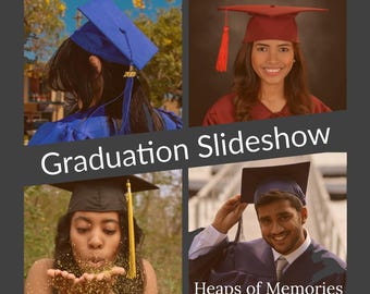 Custom Graduation Photo Slideshow: Kindergarten Video Montage (Digital Delivery)