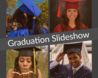 Slideshow Graduation Slideshow High School College Professional Custom Video Montage Photo Movie