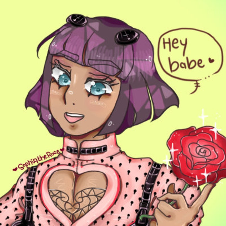 Digital Art Commission; Headshot of Character