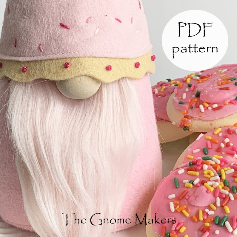 SUGAR COOKIE Gnome PDF Sewing Patterns Easter Gnome Patterns Etsy