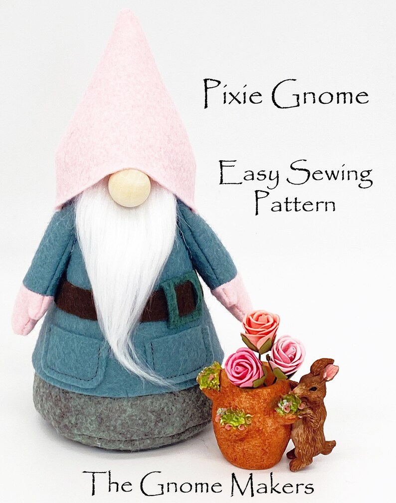 This little Pixie is a simple sewing pattern and so cute,