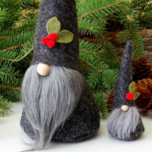 Traditional CHRISTMAS Gnome Pattern in 3 Sizes, Christmas Decor, Christmas Patterns, Gifts for Friends, Christmas Gifts, Valentine Gnomes