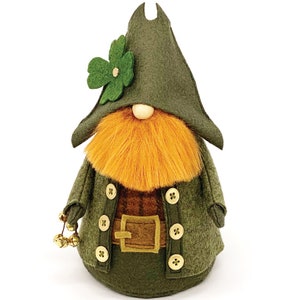 Leprechaun CHURICHAUN Gnome Sewing Pattern, St Patricks Gnome, Gifts for Dad, Gifts for Christmas, Mom Gifts, Friend Gifts, Irish Decor