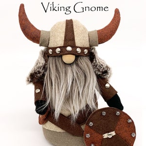 VIKING Gnome Sewing Pattern, Two Sizes, Viking Doll Patterns, Sewing Patterns, Nordic Viking, Decorative Gnomes, DIY Gnomes, Easy Patterns image 6