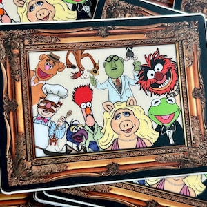 Muppet Family Portrait Sticker: Waterproof Vinyl Decal