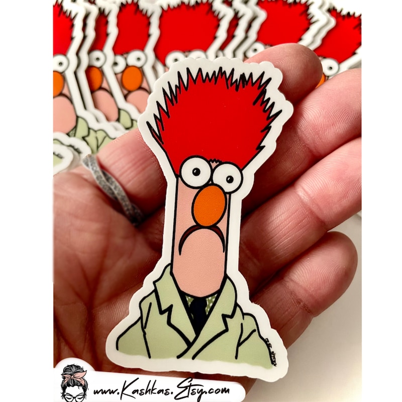 Funny Muppets Stickers - Etsy