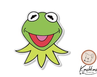 Kermit the Frog Acrylic Pin: Muppet Fan Gift