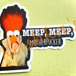 68423 - Beaker Meep Meep - TeeTurtle - Misc - Disney Licensed Disney Pin