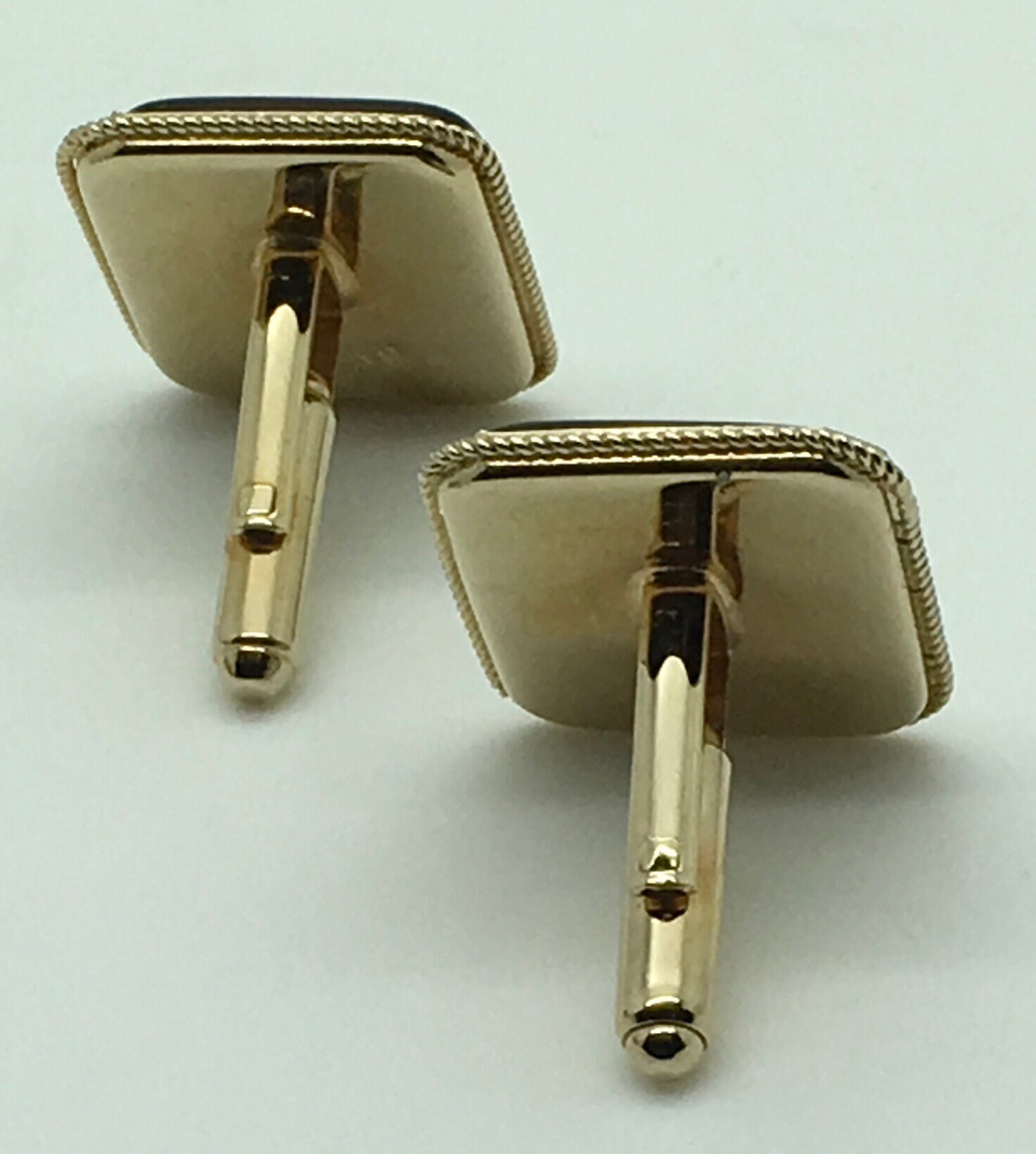 オーダー用 Julius Caesar Emperor Red Gold Tone Cufflinks Cuff Links