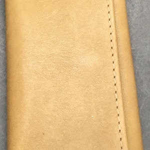 Étui à clés Buxton pour 6 porte-clés marron en cuir véritable fabriqué au Canada vintage