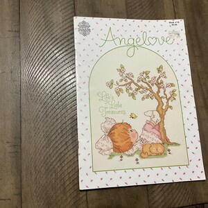 Angelove Angel Love Designs by Gloria & Pat Counted Cross Stitch Pattern Chart  Book 18 Life's Little Treasures Calendar Designs Children